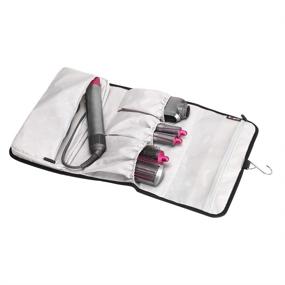 img 3 attached to 🧳 BUBM Travel Case Carry Case: Secure Storage Bag Roller Organizer for Dyson Airwrap Styler, Black