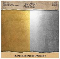 enhance your crafts with tim holtz idea-ology kraft stock metallic- th ideaologykraftstockmetallic logo