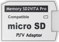 🎮 slim ps vita micro sd memory card adapter: skywin sd2vita for ps vita 1000/2000 3.6 or henkaku system logo