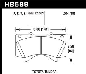 img 1 attached to 🚀 Тормозные колодки Hawk SuperDuty - HB589P.704 с улучшенной производительностью