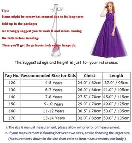 img 1 attached to Charming Girls Vintage Bridesmaid Dress 13 14T - Trendy Girls' Clothing