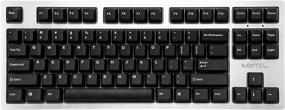 img 2 attached to 💻 Mistel Doubleshot PBT Keycaps: 108 Keys Plus Extra 11 Set for Cherry MX Switches & Clones, OEM Profile, Black, PC Gaming Keyboard