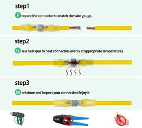 img 2 attached to Connectors 12 10Awg OURU Waterproof Insulated