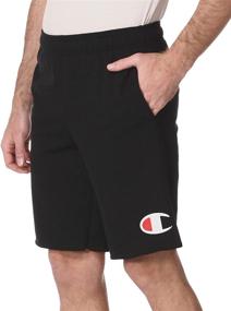 img 1 attached to 👖 Champion Men's 10-inch Powerblend Graphic Short with C Logo