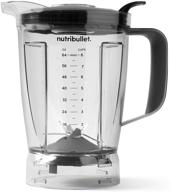 nutribullet blender pitcher clear black logo