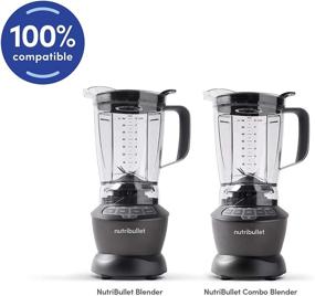 img 1 attached to NutriBullet Blender Pitcher Clear Black