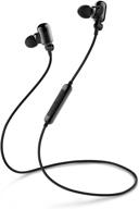 🎧 edifier w293bt black bluetooth v4.1 aptx ipx7 sweatproof and waterproof in-ear earphones with dual battery technology logo