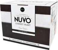 🎨 transform your cabinets with nuvo cocoa couture cabinet paint kit, brown logo