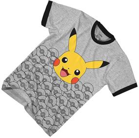 img 1 attached to 👕 Pokémon Boys Pikachu Game Shirt - Catch 'Em All - Official T-Shirt