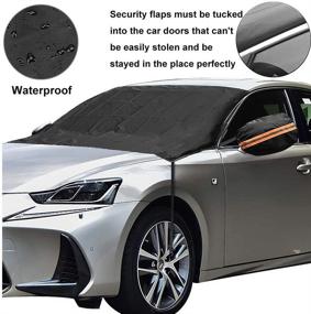 img 2 attached to HIPPIH Windshield Magnetic Vehicles Protect Exterior Accessories