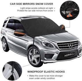 img 1 attached to HIPPIH Windshield Magnetic Vehicles Protect Exterior Accessories