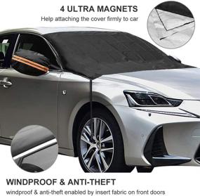 img 3 attached to HIPPIH Windshield Magnetic Vehicles Protect Exterior Accessories