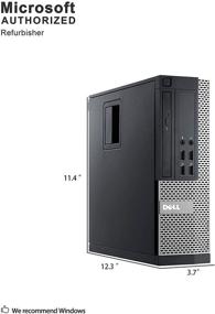 img 3 attached to 💻 Dell Optiplex 9020 Small Form Business Desktop Tower PC (Intel Quad Core i7 4770, 16GB RAM, 240GB Brand New SSD, WiFi, Dual Monitor Support HDMI & VGA, DVD-RW, Windows 10 Pro Renewed)