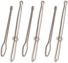 img 4 attached to ✂️ Effortless Elastic Threading: RMISODO 6-Piece Easy Pull Bodkin Needle Threader Tweezer Set for Sewing Machines