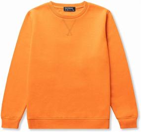 img 4 attached to 👕 Stylish Crewneck Pullover Sweatshirt for Boys in Fashionable Hoodies & Sweatshirts - DOTDOG