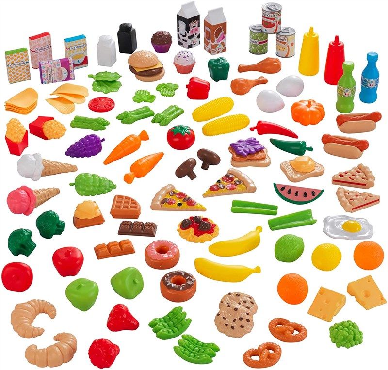 kidkraft 115 piece pretend plastic grocery 로고