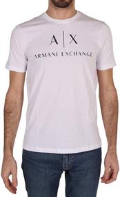 img 4 attached to Мужская классическая белая одежда Armani Exchange