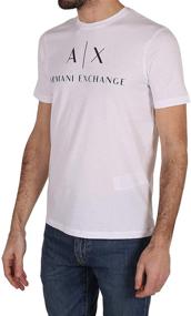 img 3 attached to Мужская классическая белая одежда Armani Exchange