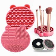 silicon cleaning portable cosmetic scrubber tools & accessories for makeup brushes & tools logo