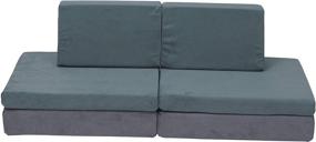 img 4 attached to Children's Factory-CF349-067 The Whatsit Kids Couch: A Versatile Solution for Playrooms, Bedrooms, and Homeschooling