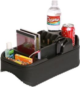 img 4 attached to 👜 Universal Black Texas Saddlebags Clutter Catcher Floor Consoles (50811)