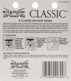 img 1 attached to 🪒 5 Ct Wilkinson Sword Classic Double Edge Stainless Steel Razor Blades