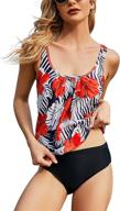👙 zhenwei women's gradient striped printed swimsuit – clothing, swimsuits & cover ups logo