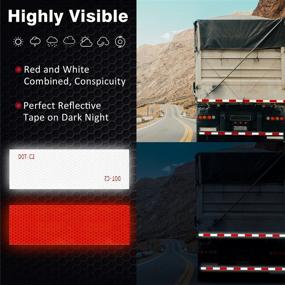 img 3 attached to 🚚 Waterproof Trailers with Enhanced Visibility using Reflective Reflectors