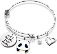 funny pandas bracelet jewelry pandas logo