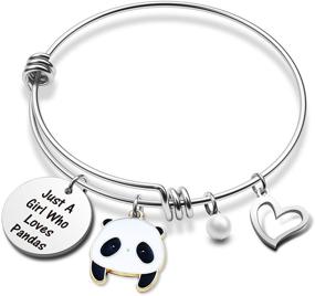 img 4 attached to Funny Pandas Bracelet Jewelry Pandas