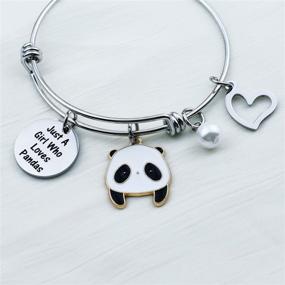 img 1 attached to Funny Pandas Bracelet Jewelry Pandas