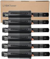 🖨️ cymbaink compatible toner reload kit replacement for hp 143a 143ad w1143a w1143ad - compatible with neverstop laser 1001nw mfp 1201n 1202nw 5hg80a (black, pack of 6) logo