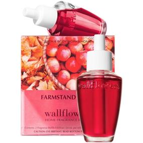 img 1 attached to 🍎 Bath and Body Works FARMSTAND APPLE Wallflowers 2-Pack Refills - Refreshed for 2018!