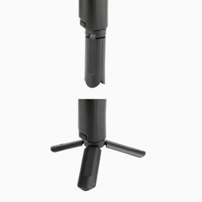 img 3 attached to 📸 Ulanzi Mini Tripod Stand: Stable Support for Selfie Stick Monopods, Portable and Foldable for ZHIYUN Smooth Q/Smooth 4/ Feiyu/ DJI OSMO Mobile 2 Gimbals