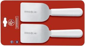 img 1 attached to Mundial SCW5689 2 1/2-Inch Mini Turner Set - White: The perfect kitchen accessory for comfortable and efficient flipping!