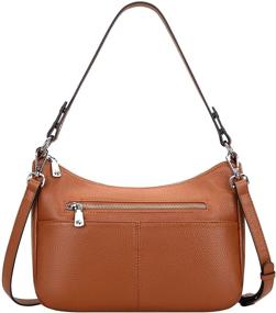img 4 attached to Crossbody Messenger O120E UG Black Women's Handbags & Wallets in Shoulder Bags