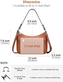 img 1 attached to Crossbody Messenger O120E UG Black Women's Handbags & Wallets in Shoulder Bags
