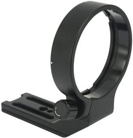 img 2 attached to 📷 Haoge LMR-N25 Lens Collar Replacement Foot Tripod Mount Ring Stand Base for Nikon AF-S NIKKOR 200-500mm f/5.6E ED VR Lens with Arca-Swiss Quick Release Plate
