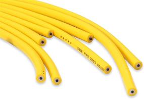 img 1 attached to ACCEL 4040 Spark Plug Wire Set 8mm SUPER STOCK GRAPHITE UNI, Yellow: Performance-boosting Ignition Wires for Enhanced Engine Efficiency