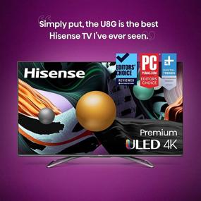 img 2 attached to 📺 Телевизор Hisense U8G Quantum Series 65 дюймов Class ULED Премиум Android 4K Smart TV с совместимостью с Alexa (65U8G, модель 2021)