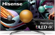 📺 hisense u8g quantum series 65-inch class uled premium android 4k smart tv with alexa compatibility (65u8g, 2021 model) logo