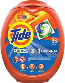 img 4 attached to Tide PODS High Efficiency (HE) Laundry Detergent Soap, Original Scent - 96 Pods