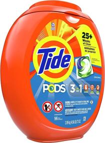 img 3 attached to Tide PODS High Efficiency (HE) Laundry Detergent Soap, Original Scent - 96 Pods