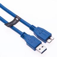 🔌 high-quality tethering cable replacement for nikon uc-e22 & canon ifc-150u | compatible with canon 5ds, eos 5d iv, eos 7d ii, nikon d5, d500, d800, d800e, d810, d810a, d850 | 3ft usb cable for live view camera to pc logo