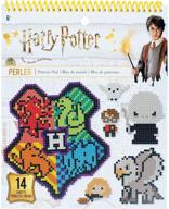 🔮 unlock your inner wizardry: perler beads harry potter instruction pad - 53 multicolor patterns logo
