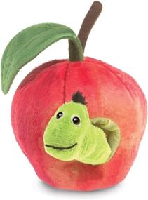 img 3 attached to Folkmanis Worm Apple Finger Puppet