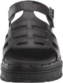 img 3 attached to 👡 Skechers Women's Fisherman Sandal in Black: Stylish and Comfortable Women's Shoes