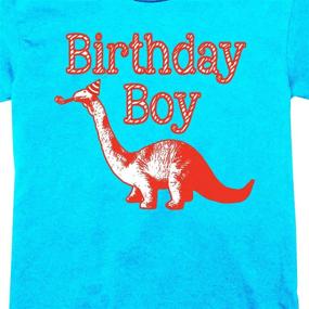 img 3 attached to Happy Family Clothing Dinosaur Birthday Boys' Clothing