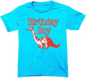 img 4 attached to Happy Family Clothing Dinosaur Birthday Boys' Clothing