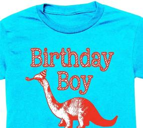 img 2 attached to Happy Family Clothing Dinosaur Birthday Boys' Clothing